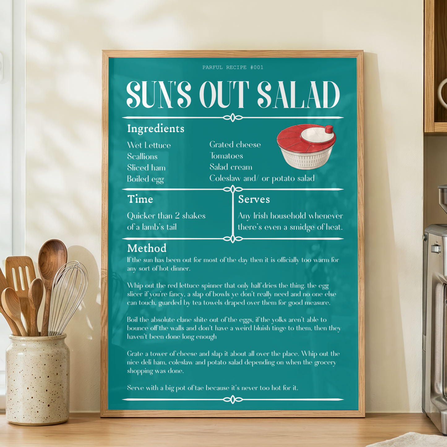 PARFUL RECIPE ARCHIVE PRINTS