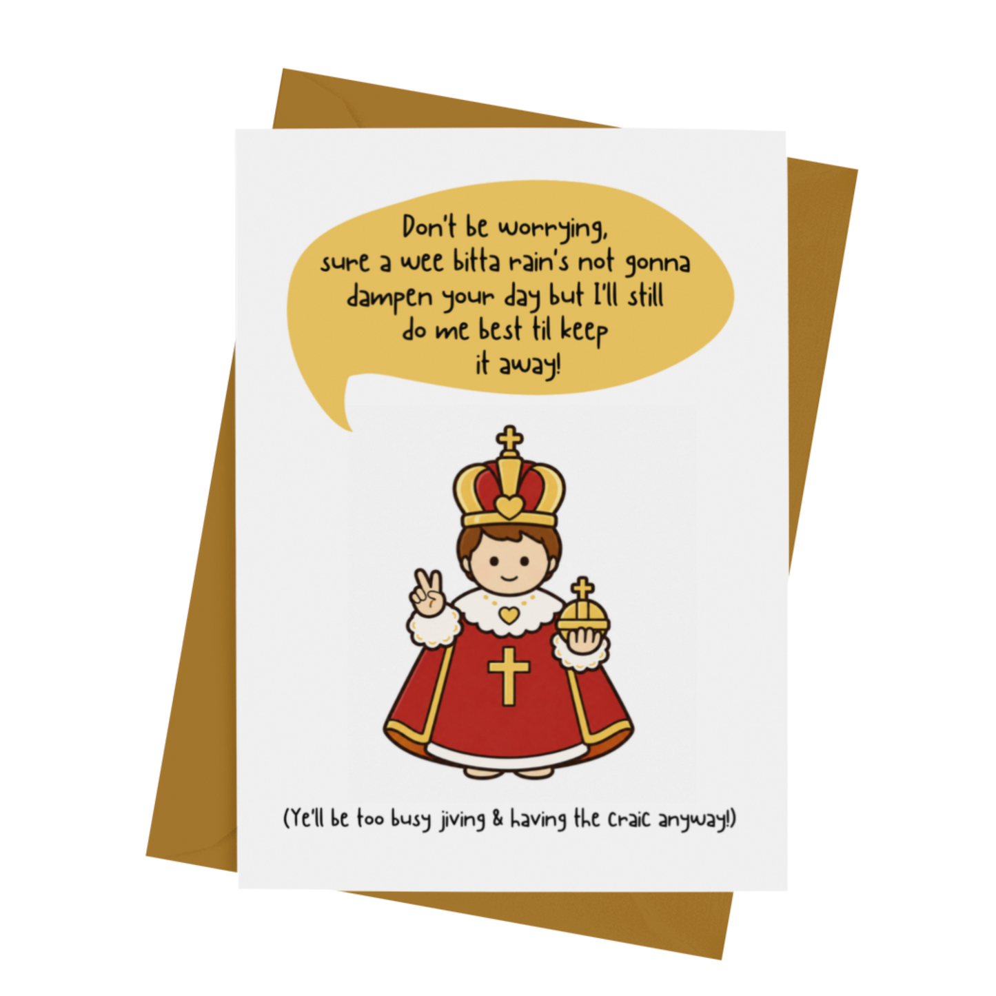 CHILD OF PRAGUE CARD