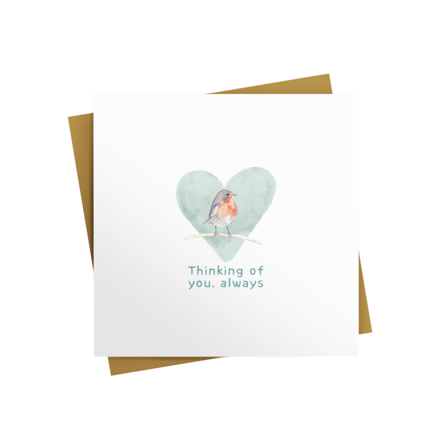 THINKING OF YOU ROBIN CARD