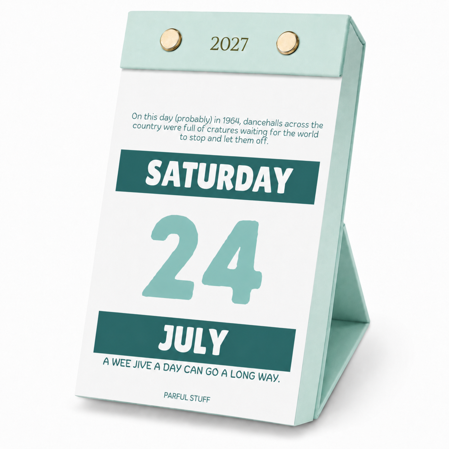 A Daily Dose of Parful Stuff | 2027 Tear-Away Desk Calendar- PRE-ORDER