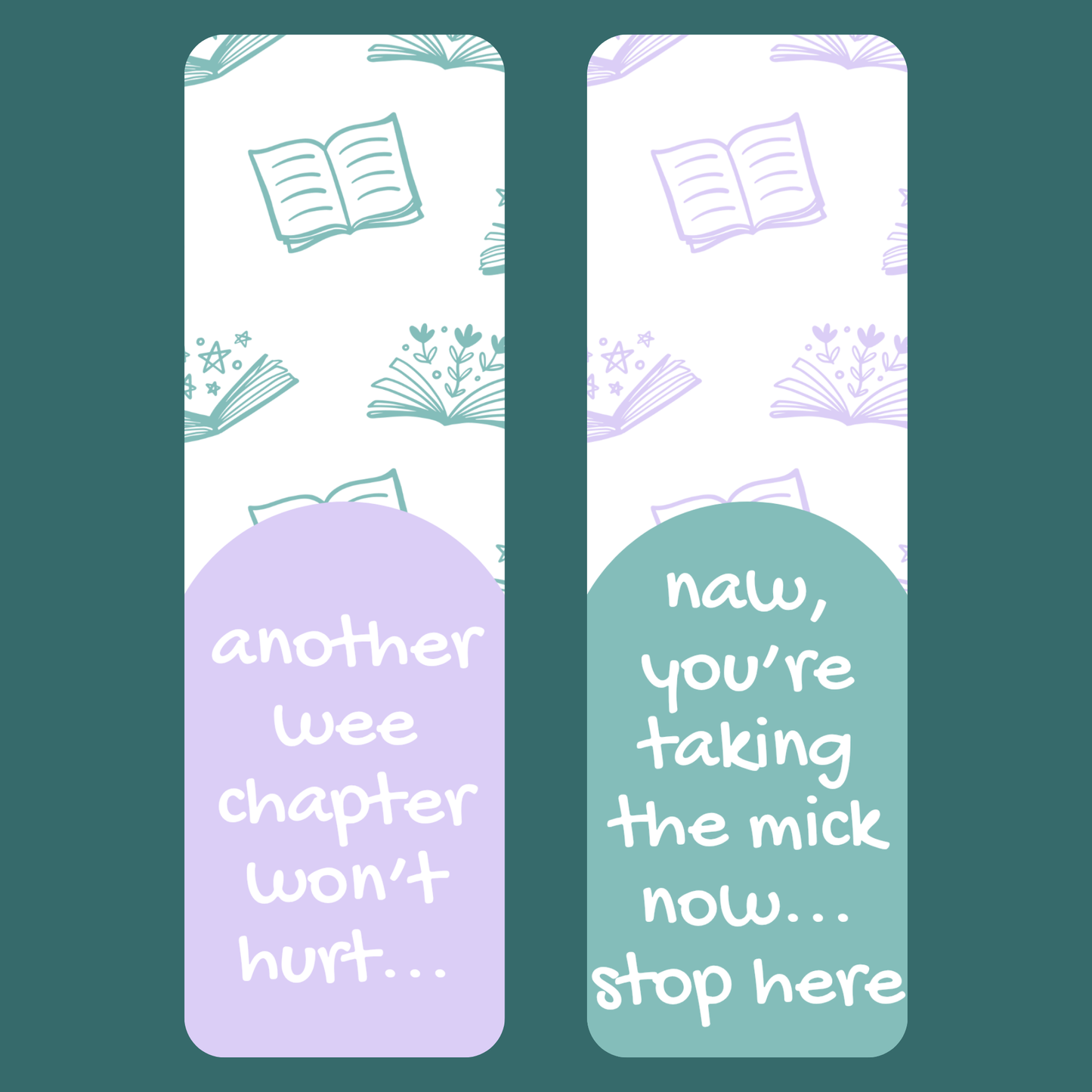 READ ON OR DON'T BOOKMARK