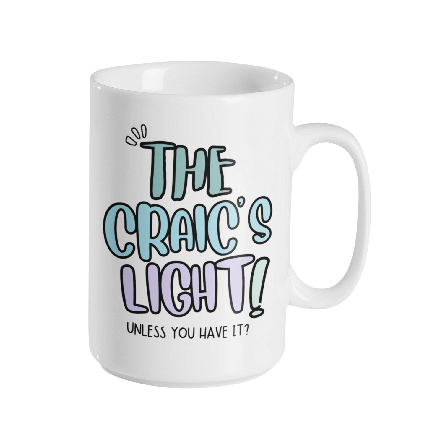 CRAIC'S LIGHT MUG