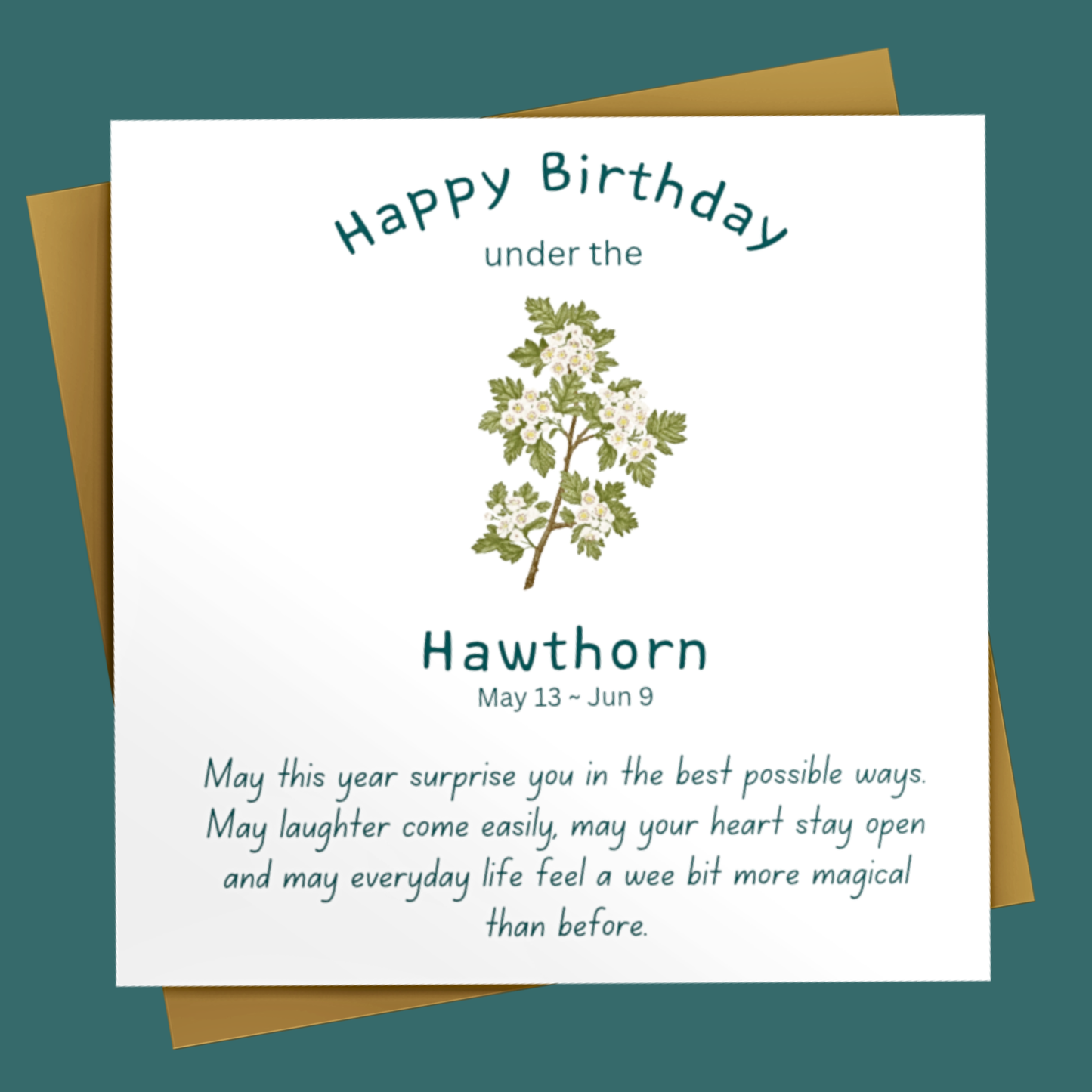 CELTIC TREE SIGN BIRTHDAY CARDS