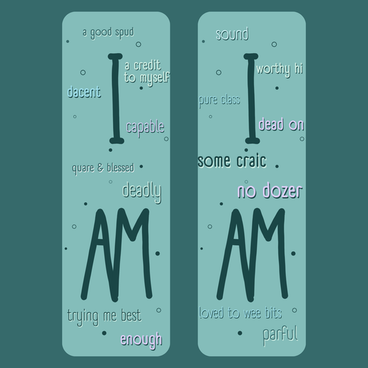 I AM AFFIRMATIONS BOOKMARK
