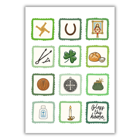 HOME BLESSINGS PRINT