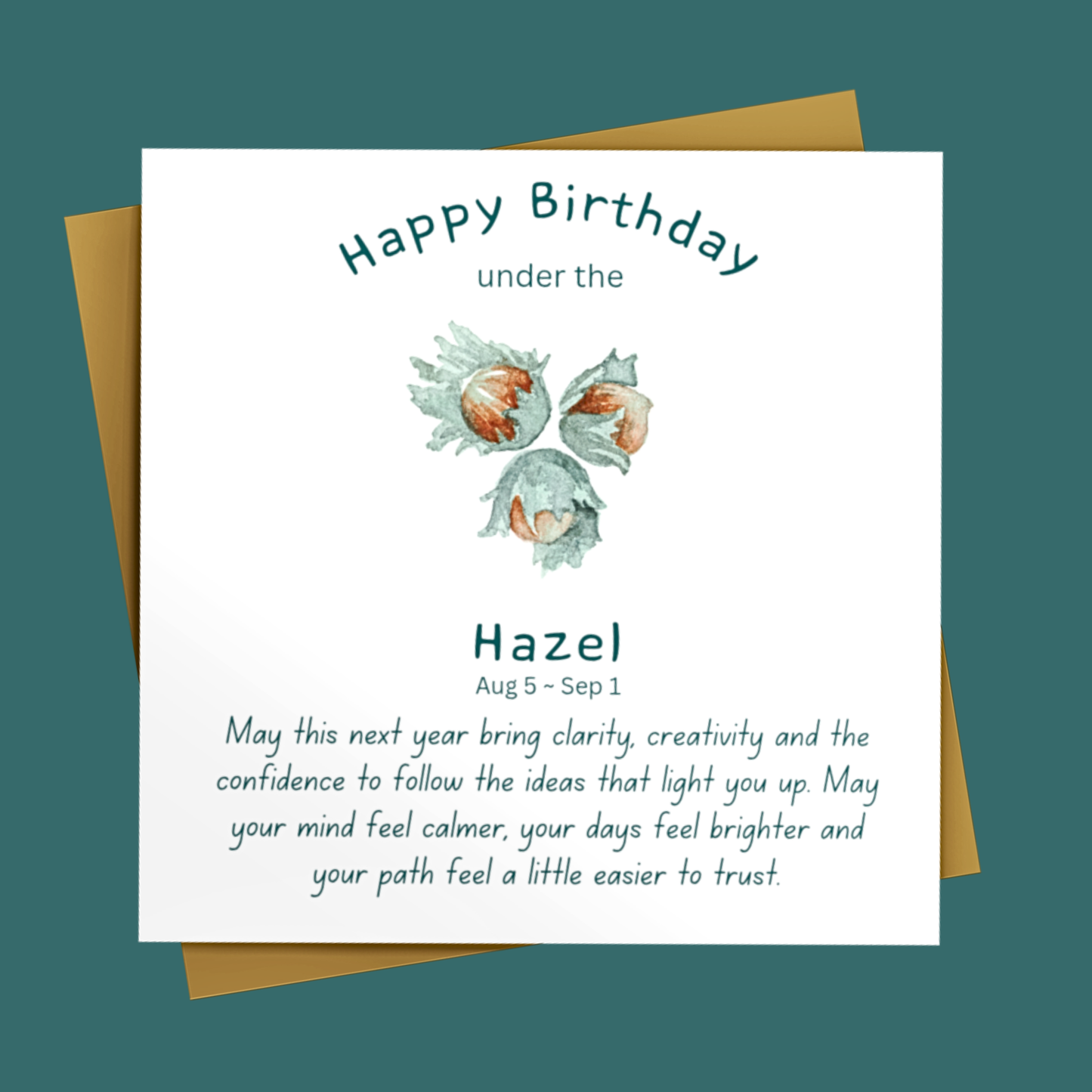 CELTIC TREE SIGN BIRTHDAY CARDS