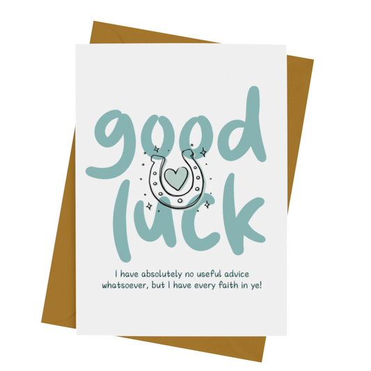 GOOD LUCK CARD