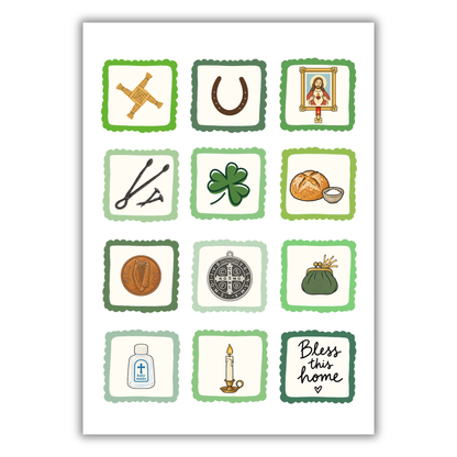 HOME BLESSINGS PRINT