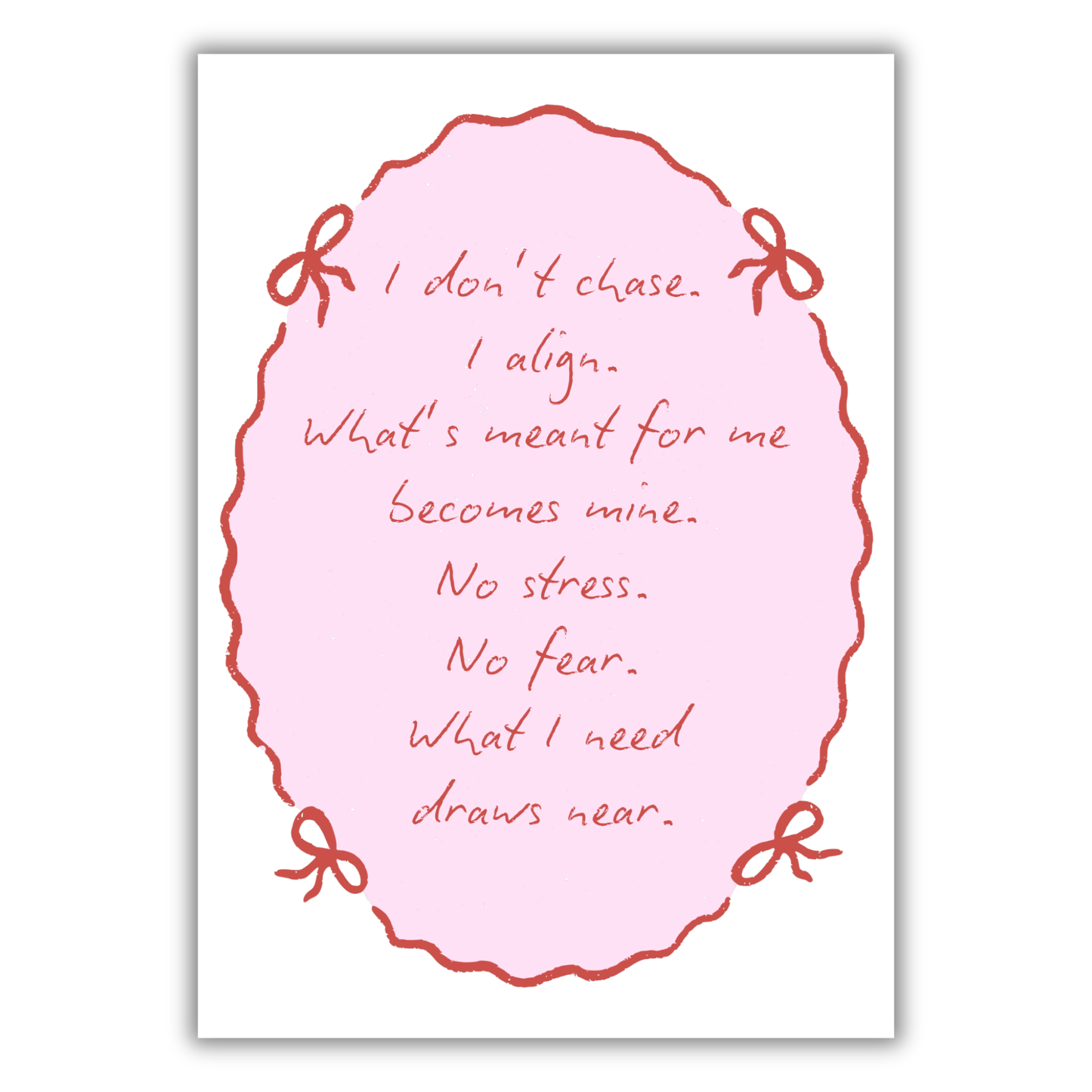 MANIFESTATION AFFIRMATION PRINT