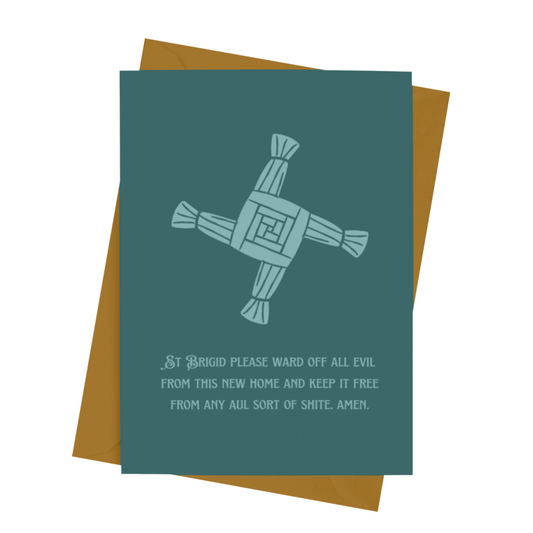 NEW HOME ST BRIGID CARD