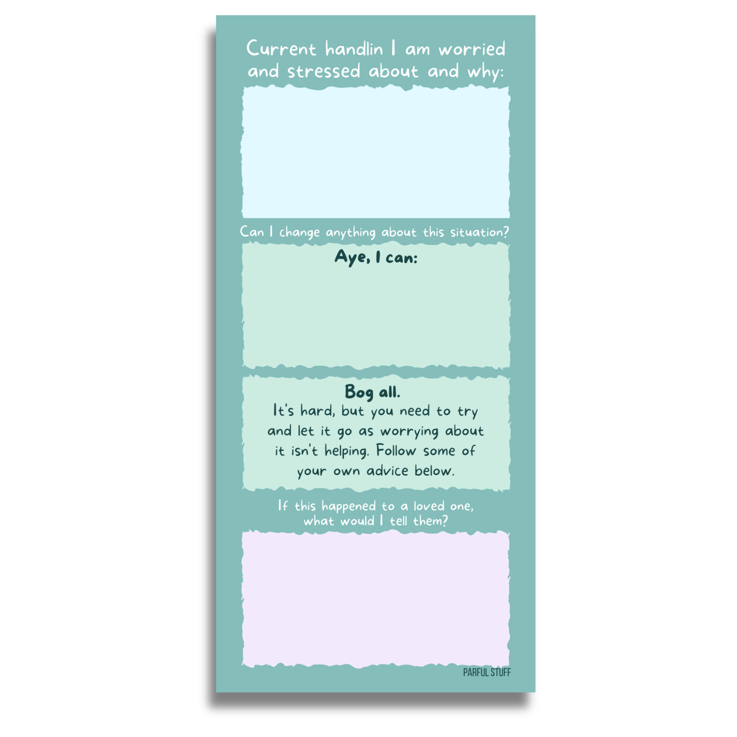 WORRY PAD DL