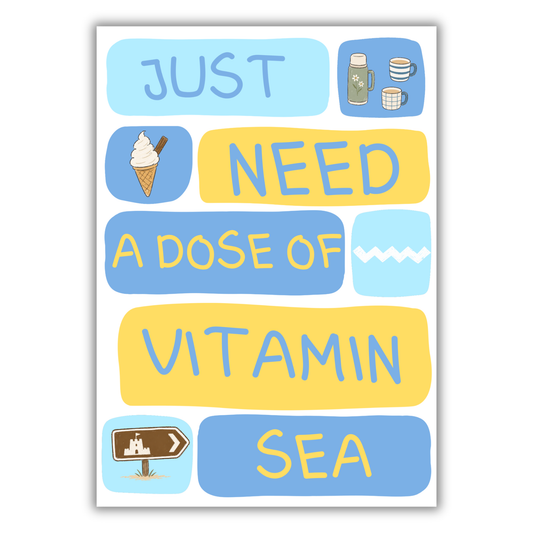 VITAMIN SEA PRINT