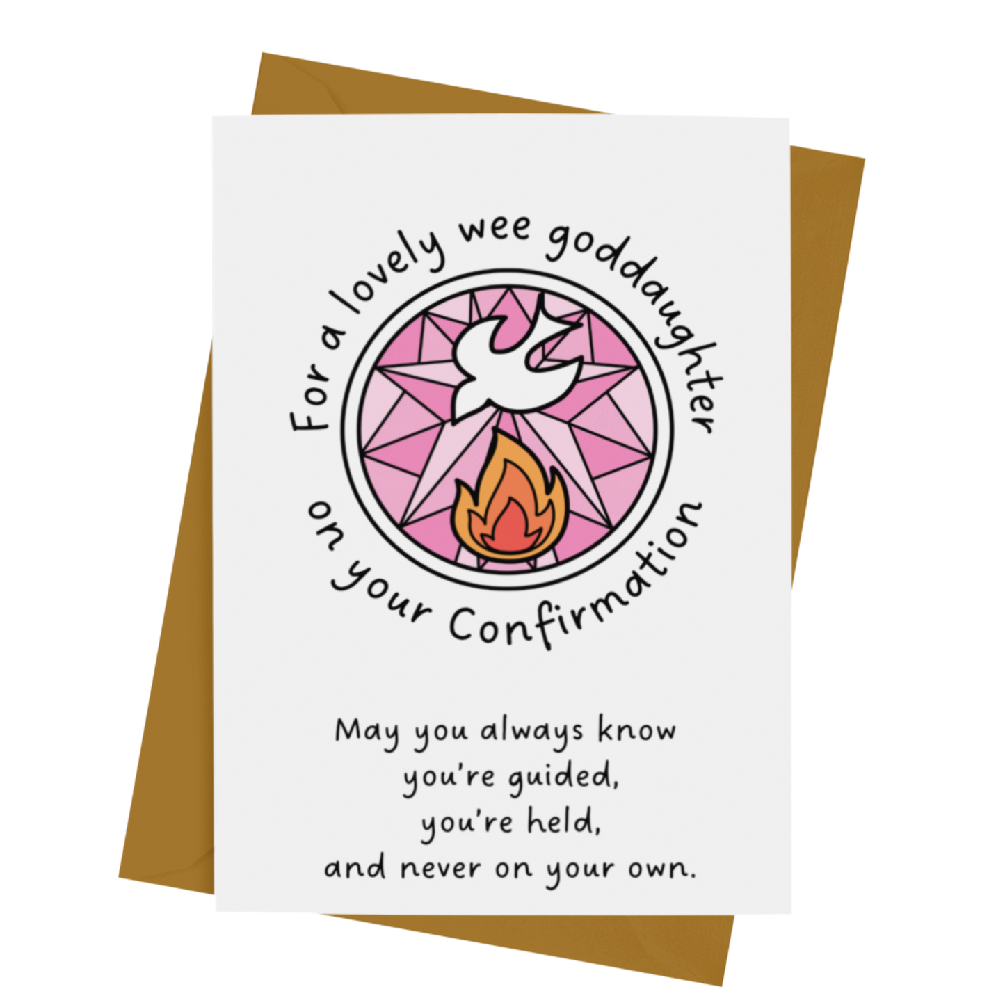 GODDAUGHTER CONFIRMATION CARD