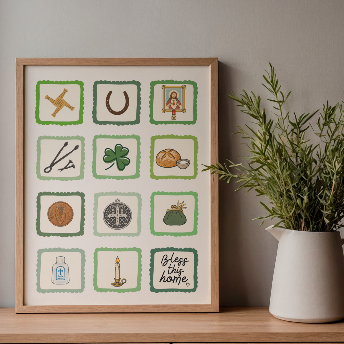 HOME BLESSINGS PRINT