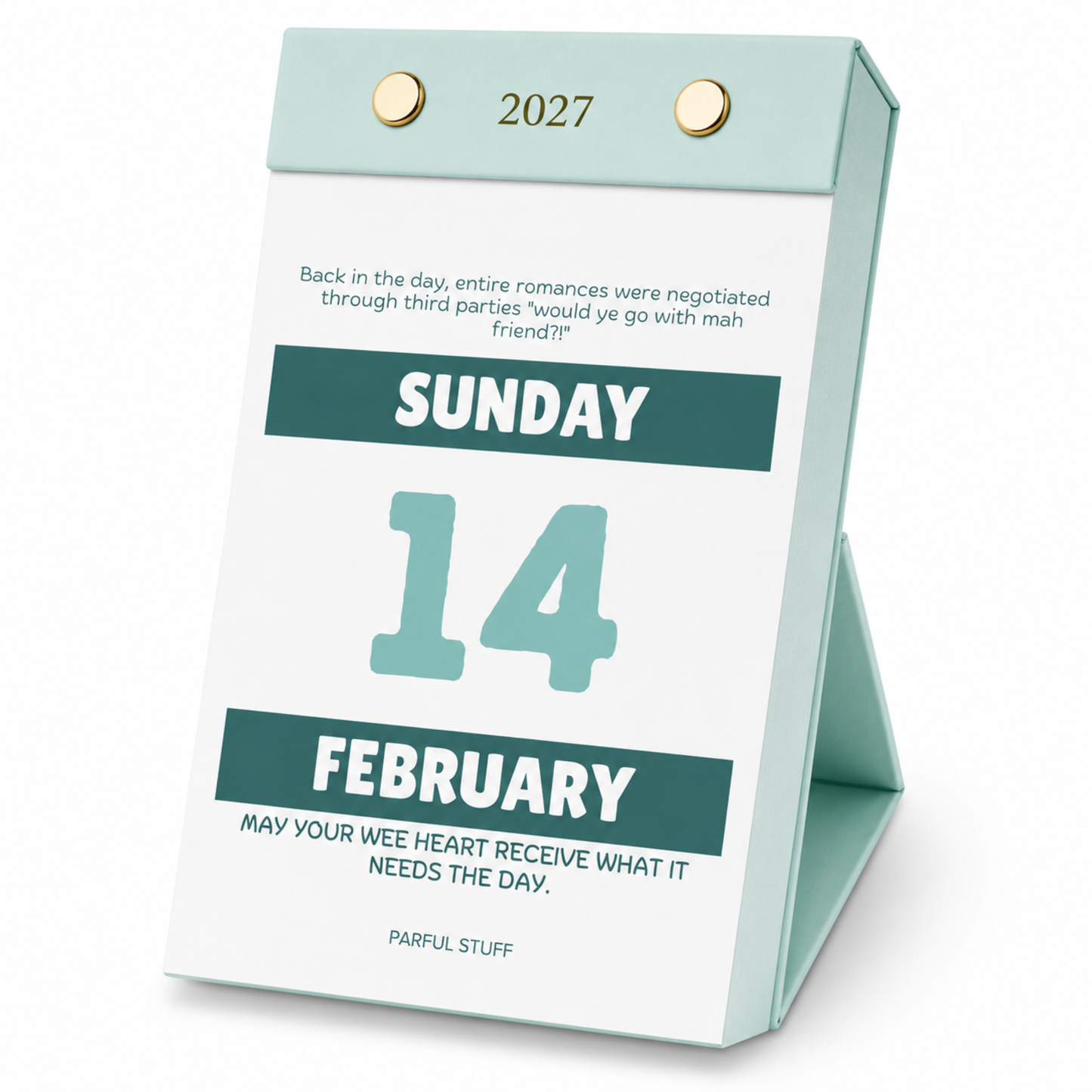 A Daily Dose of Parful Stuff | 2027 Tear-Away Desk Calendar- PRE-ORDER