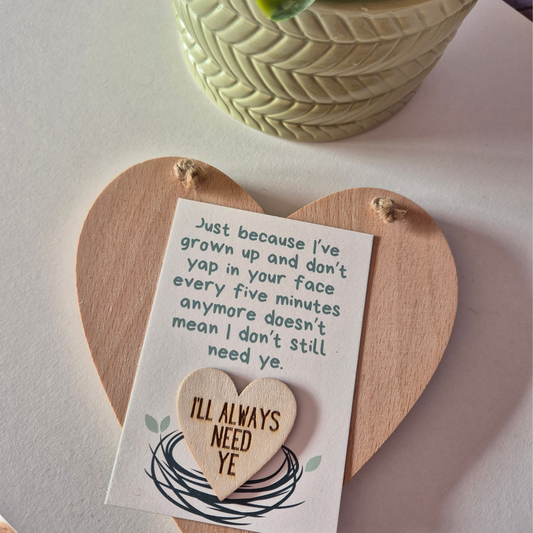 I'LL ALWAYS NEED YE (EMPTY NEST)