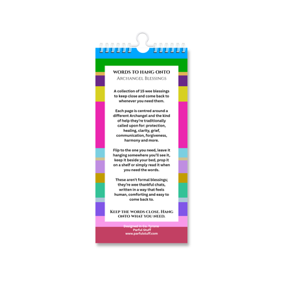 Words to Hang Onto: Archangel Blessings