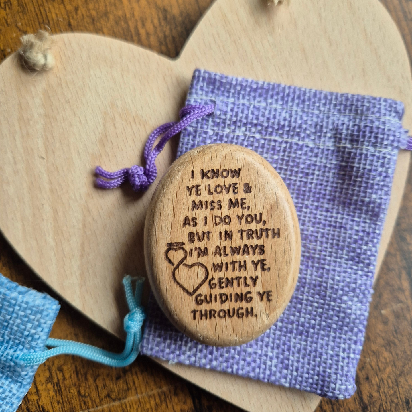 ALWAYS WITH YE- GRIEF PEBBLE
