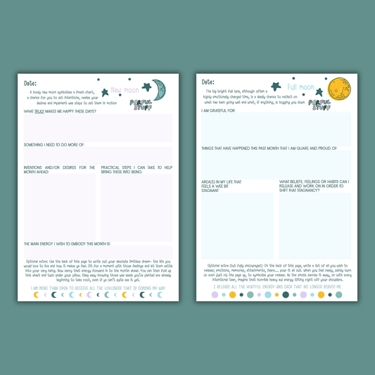 NEW & FULL MOON PAD SET