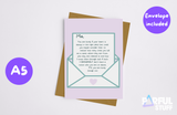 FUNNY MUMMY CARD