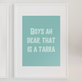 BOYS AH DEAR PRINT