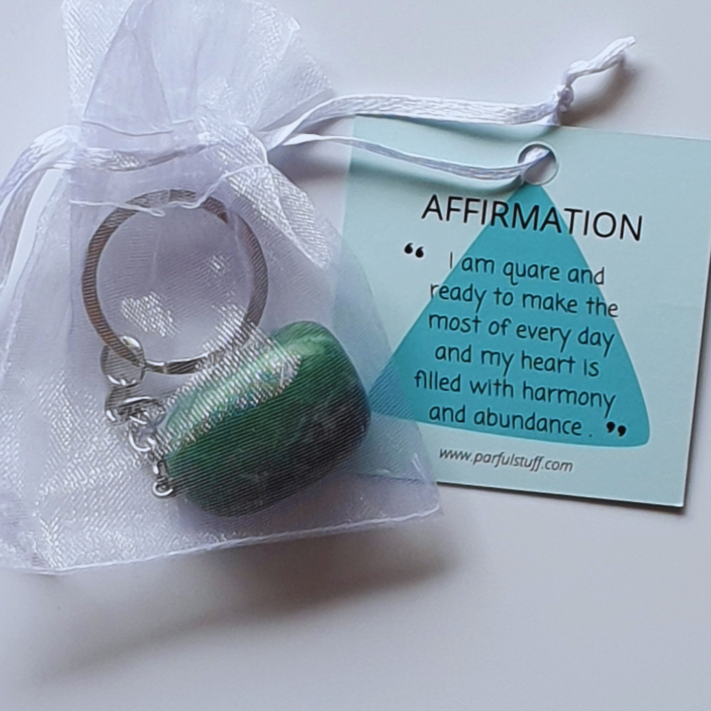 Jade keyring