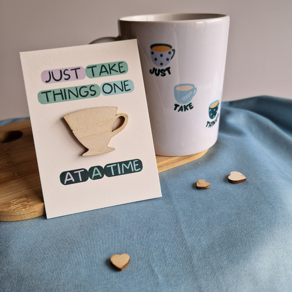 ONE CUP AT A TIME