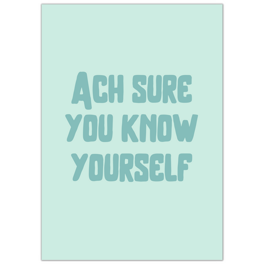 ACH SURE PRINT- NOW £4.80 AT CHECKOUT
