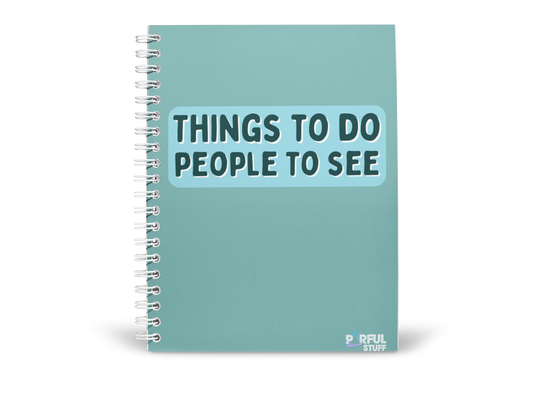 THINGS TO DO PEOPLE TO SEE PLANNER- SECONDS SALE
